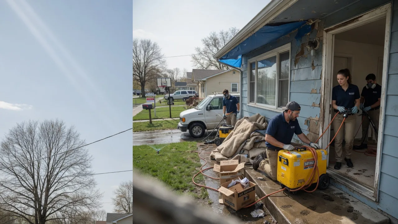 Basement Flood Cleanup in Roxbury, KS near me